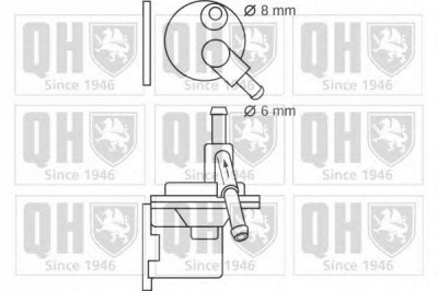 QUINTON HAZELL qfp14 -  Топливный насос
